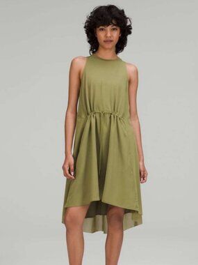 Lululemon Mesh Overlay High-Neck Dress